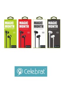 هندزفری سیم دار برند celebart مدل D2 Celebart brand wired handsfree, model D2