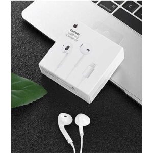 Handsfree Lightning iPhone model EarPods 
هندزفری آیفون لایتنینگ مدل EarPods اورجینال (سرجعبه)