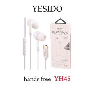 هندزفری تایپ سی سیم دار برند یسیدو مدل YH45 Yedido brand wired type C handsfree, model YH45