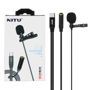 میکروفون یقه‌ای نیتو مدل NM02 Nito lavalier microphone, model NM02