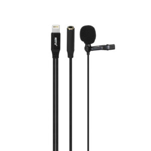 میکروفون یقه‌ای نیتو مدل NM03 با درگاه آیفون Nito NM03 lavalier microphone with iPhone port
