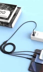 کابل شارژ چند کاره برند XO مدل XO-NB230XO brand multi-function charging cable model XO-NB230