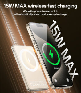 پاوربانک وایرلس برنYsidu brand wireless power bank model YP66د یسیدو مدل YP66