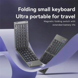 کیبورد تاشو برند یسیدو مدل KB27Yesido brand folding keyboard model KB27