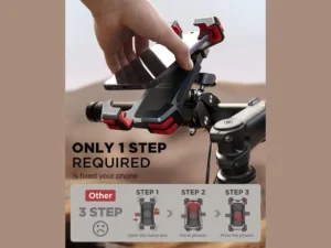 هولدر موبایل برندVIPLATINAمدل VH28مناسب برای دوچرخه و موتورVIPLATINA Mobile Phone Holder (Model VH28) – Suitable for Bicycles and Motorcycles