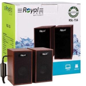 اسپیکر لپتاپ برند رویال مدل RSL-716Royal Brand Laptop Speaker, Model RSL-716