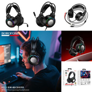 هدفون گیمینگ برند برفون مدل BO112Barfoon Gaming Headphones, Model BO112