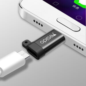 تبدیل MICROUSB به TYPE-Cبرند یسیدو مدلGS04MICROUSB to TYPE-C converter, Yisidu brand, model GS04