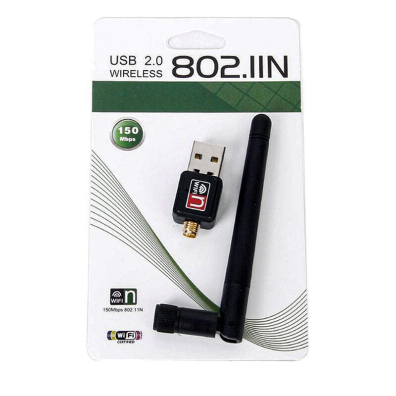 کارت شبکه USB آنتن دار مدل 802USB network card with antenna, model 802