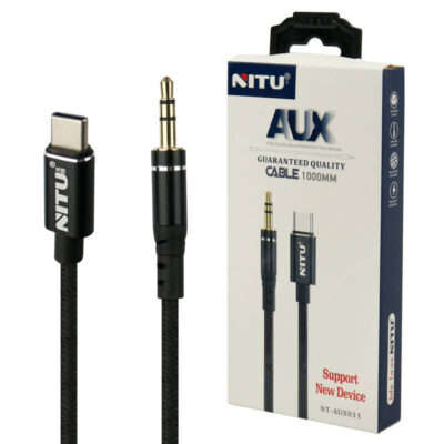 کابل تبدیل usb-type-c به auxبرند nitمدل nt-aux011