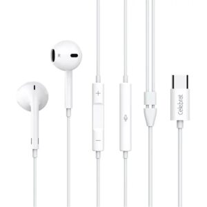 هندزفری تایپ سی سیم دار برند سلبریت مدل e500Type-C wired handsfree model e500