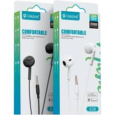 هندزفری سیم دار برند celebart مدل G28 Celebart brand wired handsfree model G28