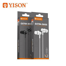 هندزفری سیم دار برند YISONمدل X2YISON brand wired handsfree, model X2