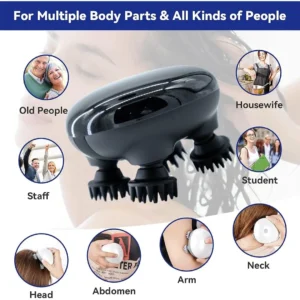 ماساژور سر هوشمند برند یسیدو مدل MG04Smart head massager, Yesido brand, model MG04