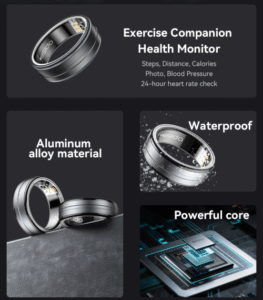 Yesido brand smart ring model IO32حلقه هوشمند برند یسیدو مدلIO32