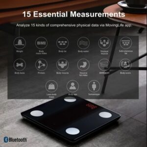 ترازو دیجیتال بدن برند گرین لاین مدل BODY SCALE GL-BWS01Greenline Brand Digital Body Scale Model BODY SCALE GL-BWS01