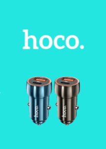 شارژر فندکی سوپر فست برند هوکو مدل Z46A Super Fast Cigarette Lighter Charger, Hoco Brand, Model Z46A