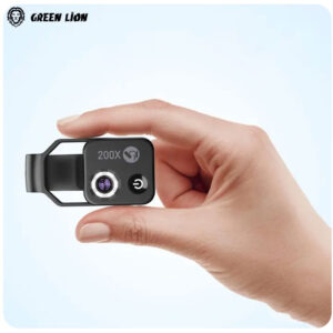 لنز میکروسکوپی برند گرین لاین مدل Microscope 200xGreen Line Microscope Lens, Microscope 200x