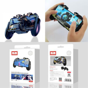 دسته بازی موبایل با فن خنک‌کننده برند Earldom مدل ET-FO6Earldom brand mobile game controller with cooling fan, model ET-FO6