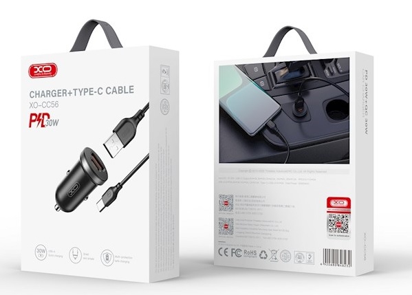 شارژر فندکی برند XO مدل CC56XO brand cigarette lighter charger model CC56