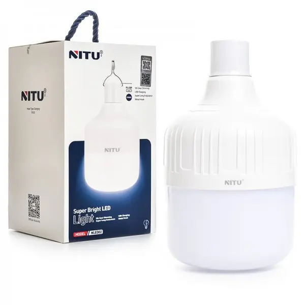 چراغ شارژی برند نیتو مدل NLED02Nito brand rechargeable lamp, model NLED02 چراغ شارژی برند نیتو مدل NLED02Nito brand rechargeable lamp, model NLED02
