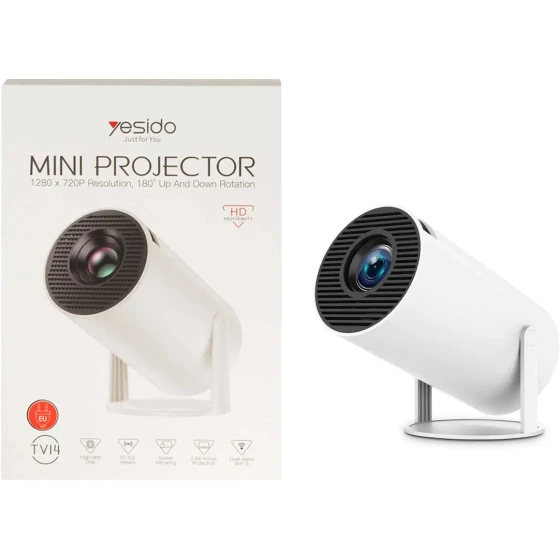 ویدئو پروژکتور برند یسیدو مدل TV14Yesido Brand Video Projector, Model TV14 ویدئو پروژکتور برند یسیدو مدل TV14Yesido Brand Video Projector, Model TV14