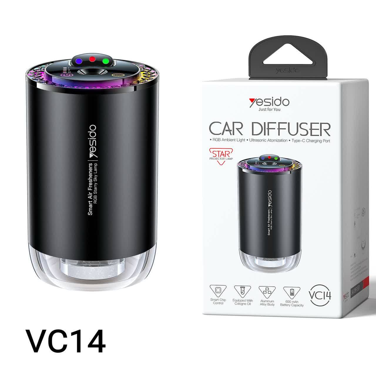 خوشبو کننده هوا برند یسیدو مدل VC14Yesido Air Freshener, Model VC14 خوشبو کننده هوا برند یسیدو مدل VC14Yesido Air Freshener, Model VC14